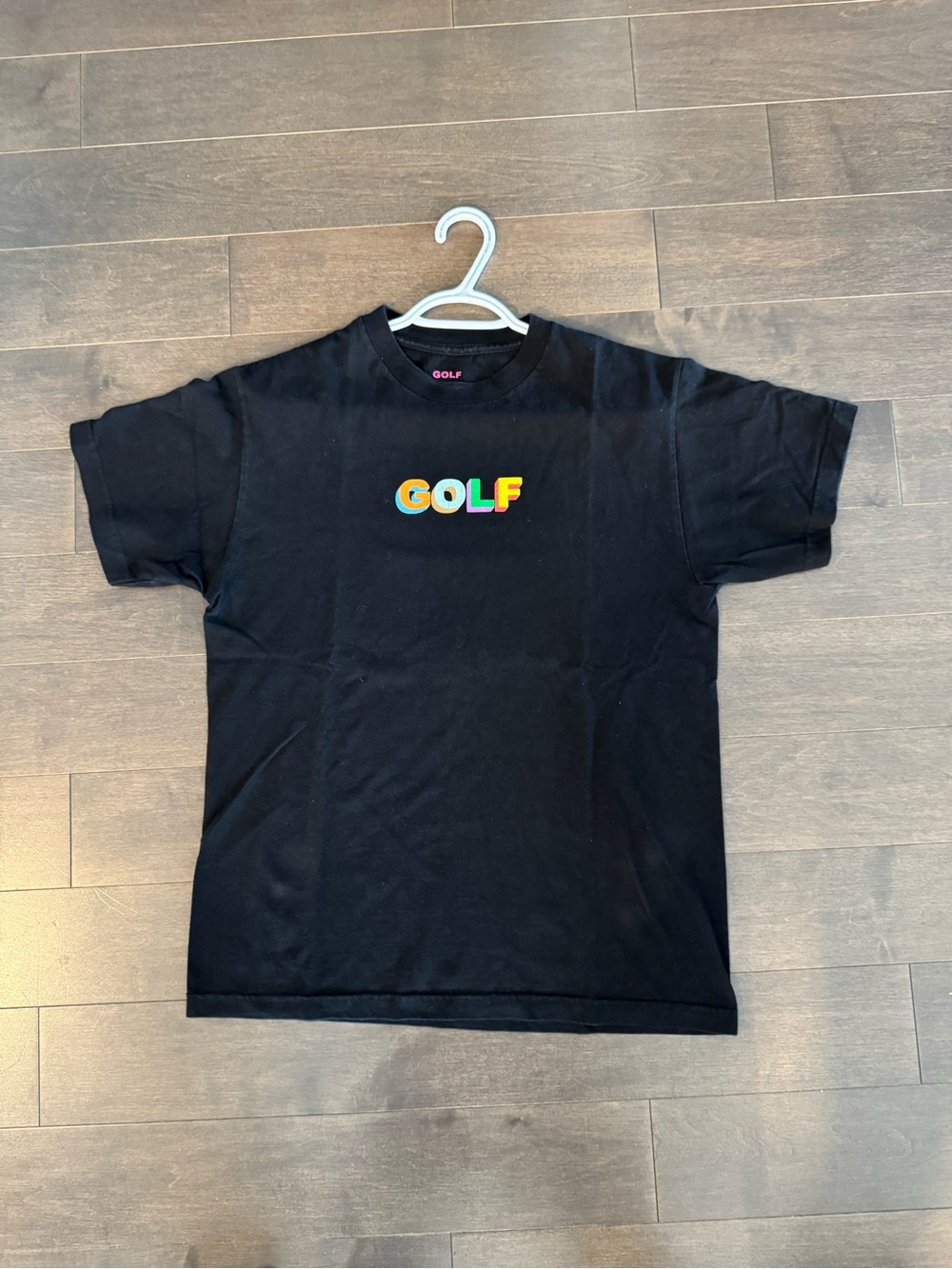 GOLF Wang Graphic Tee with Multicolor Logo